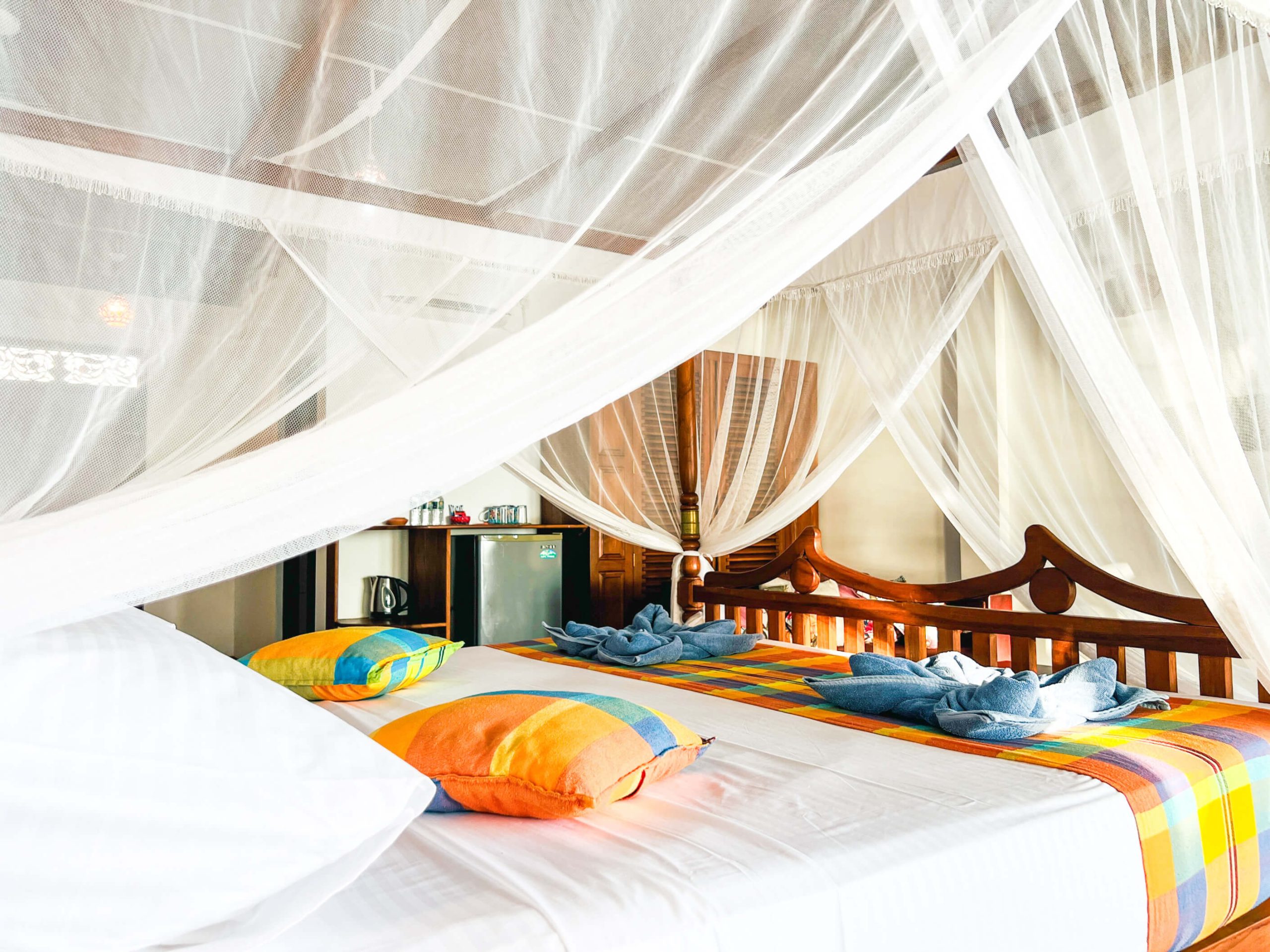 superior family room 22 swiss residence weligama sri lanka bed
